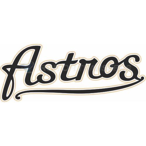 Houston Astros Iron-on Stickers (Heat Transfers)NO.1588